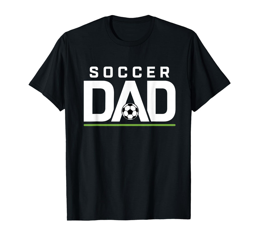 Soccer Dad Fathers Day Player Sports Ball T-Shirt - Unique Graphic Unisex