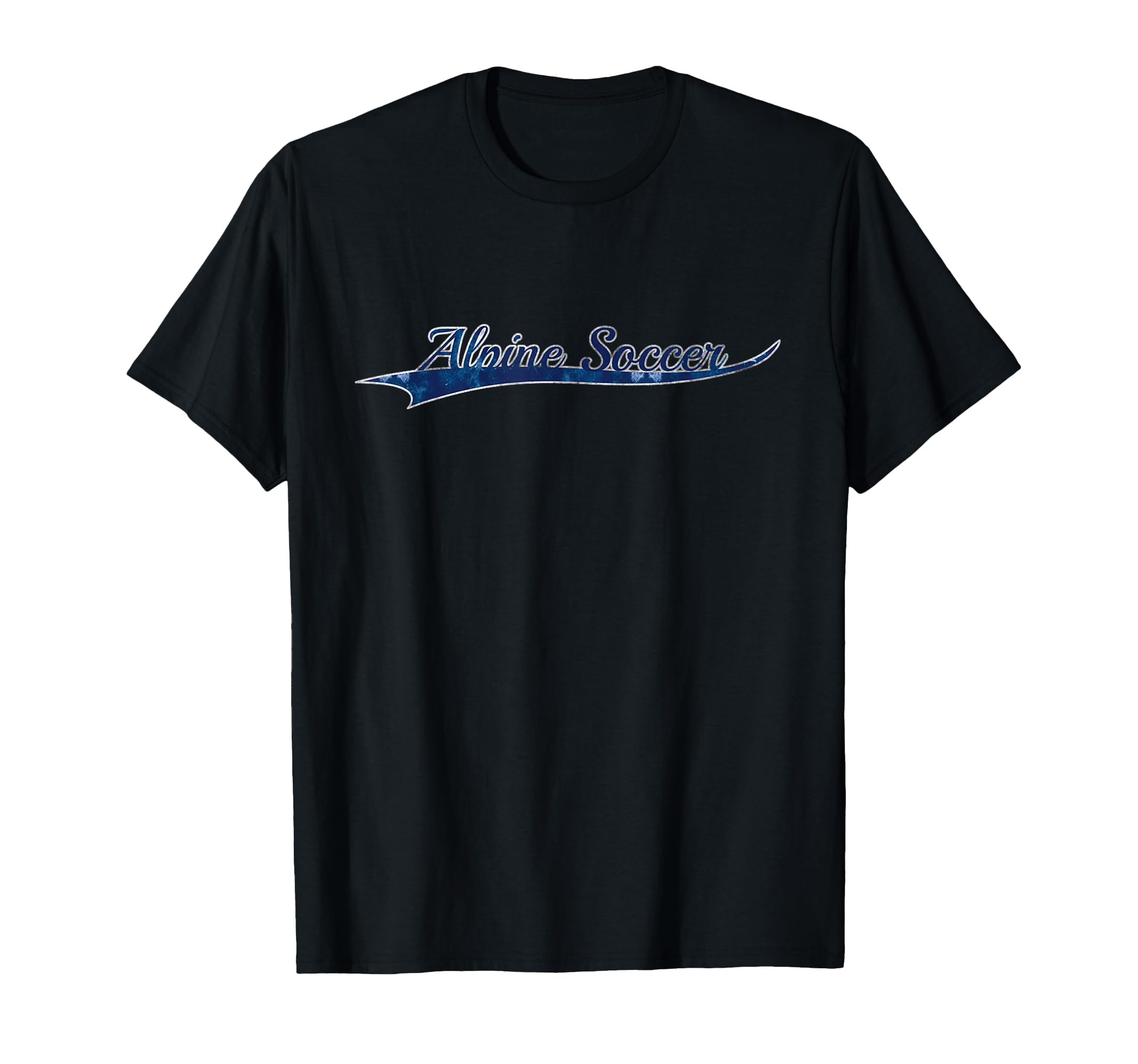 Alpine Soccer Mountain Soccer Unique T-Shirt - Custom Art Print Unisex
