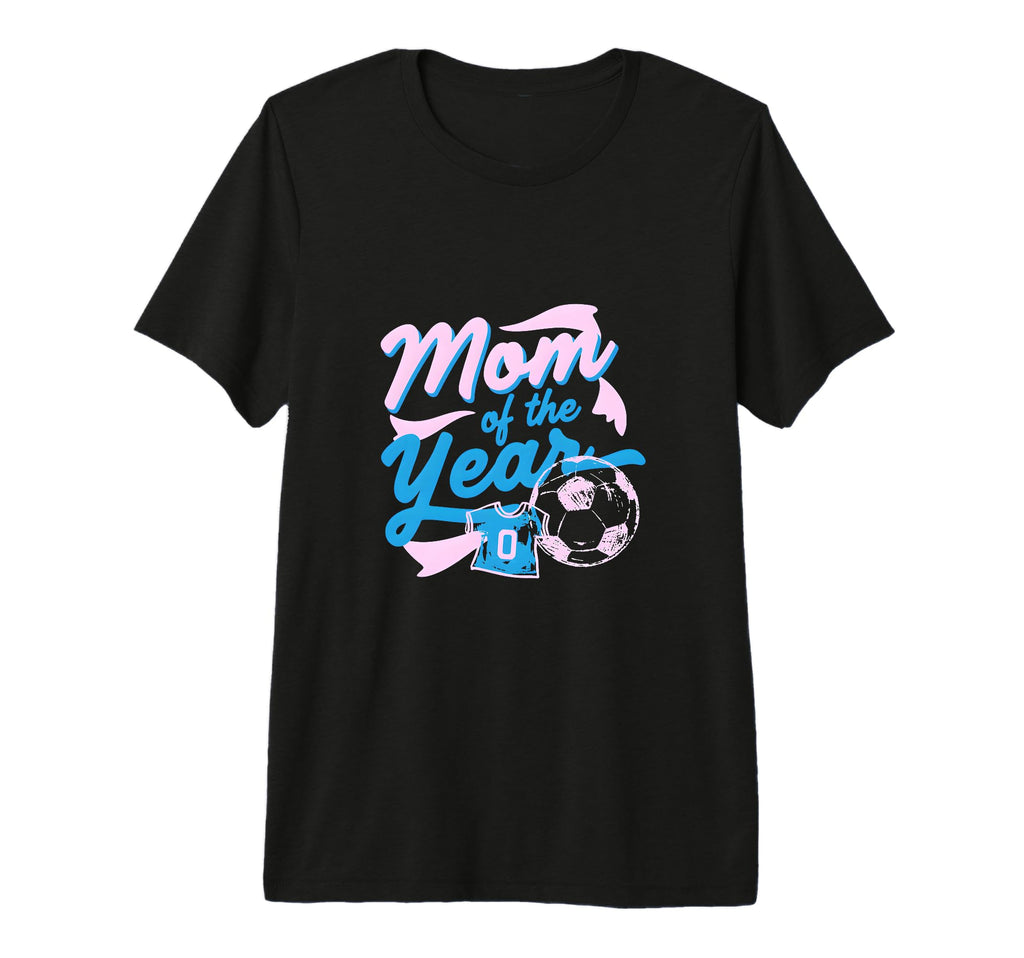 Mom Year Soccer Mom Pride Tri Blend T-Shirt - Minimalist Print Unisex
