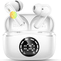 Bluetooth 5.4 Headphones, 2025 Wireless Earbuds 3D Hi-Fi Stereo Bass Ear Buds, 4 ENC Noise Cancelling Mic, 3g USB-C in-Ear Earphone Sport, IP-X7 Waterproof Workout Gym for Android iOS Laptop Pad