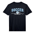 Mens Soccer Aunt Proud Aunt Soccer T-Shirt - Novelty Apparel for Adults