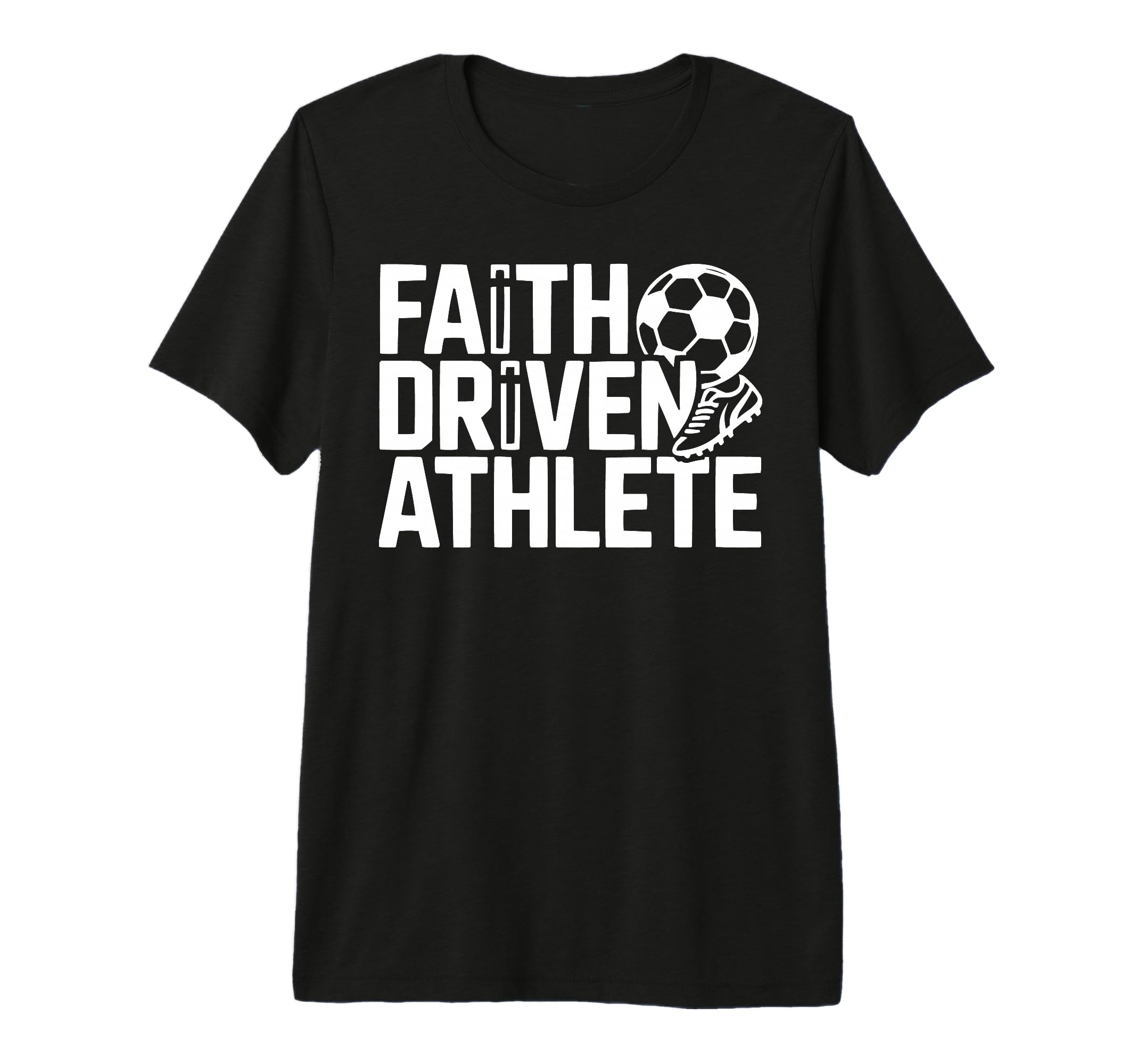 Christian Soccer Player Religious T-Shirt - Streetwear Style Men Women