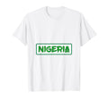 Nigeria Football Soccer T-Shirt - Unique Graphic Unisex