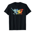 Soccer Players Dribbling Kicking Goalie T-Shirt - Novelty Apparel Unisex