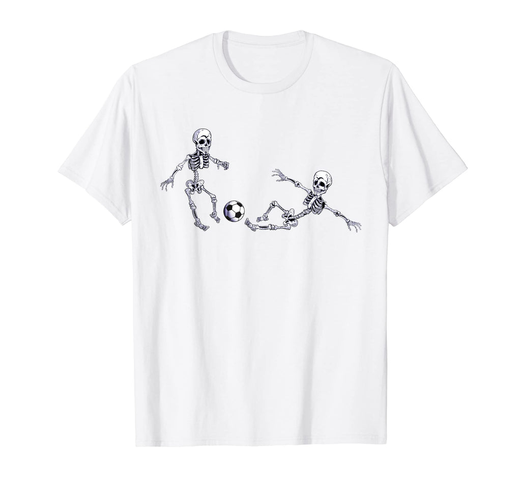 Skeletons Skeleton Kicking Slide T-Shirt - Fun Novelty Design Men Women