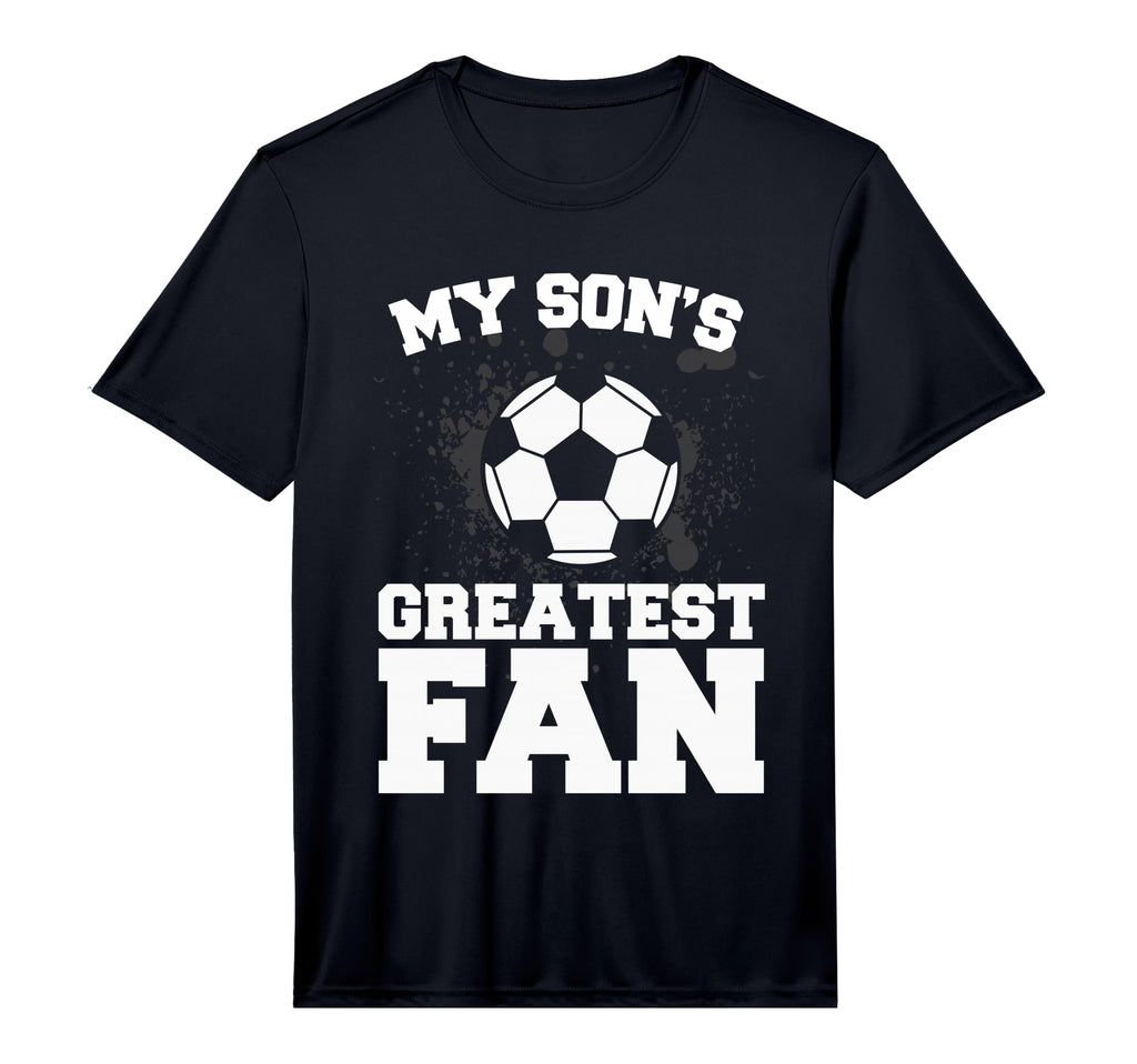 Soccer Mom Or Dad My Sons Greatest T-Shirt - Custom Art Print for Adults