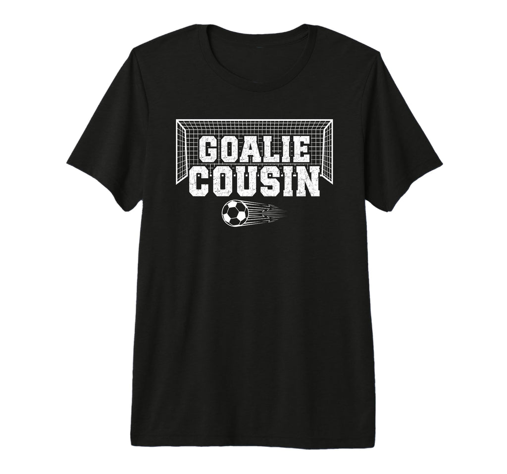 Soccer Goalie Cousin Soccer Keeper T-Shirt - Aesthetic Graphic Men Women