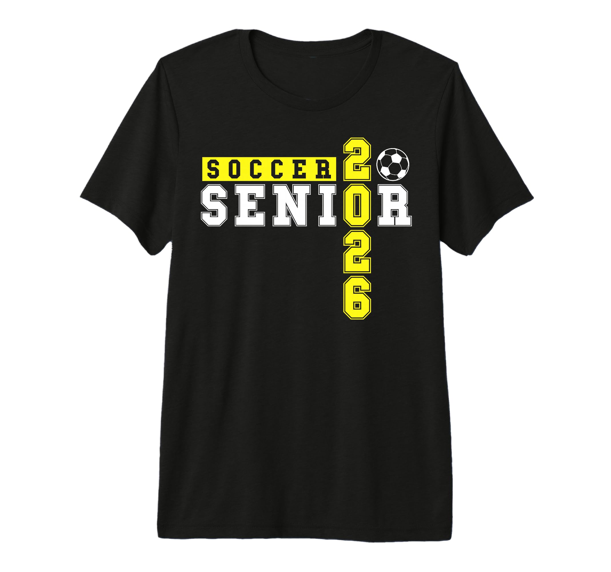 Soccer Senior Night Soccer Senior T-Shirt - Aesthetic Graphic for Adults
