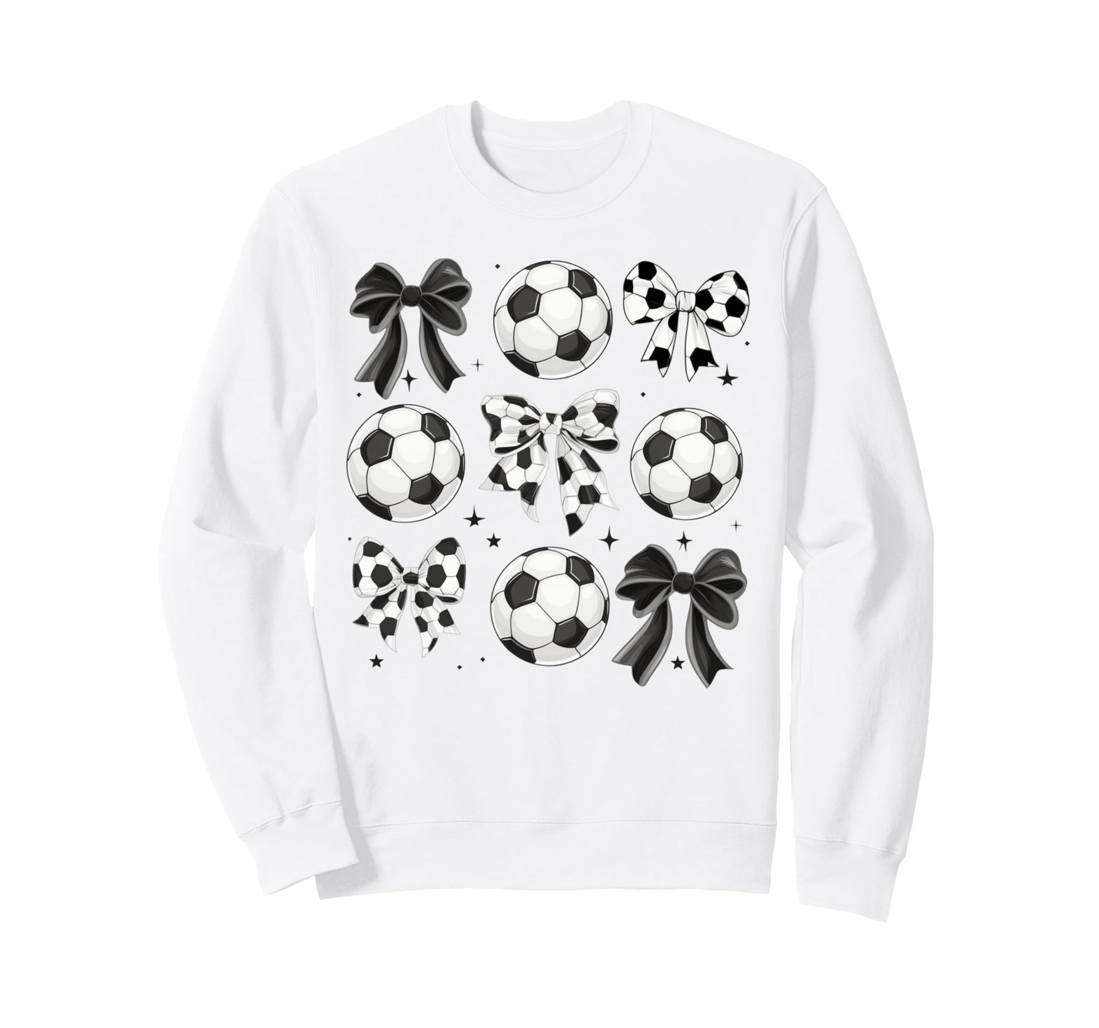 Soccer Coquette Mom Preppy Sweatshirt - Casual Everyday Wear for Adults