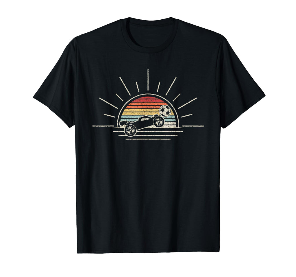 Rocket Soccer Car T-Shirt - Minimalist Print Unisex