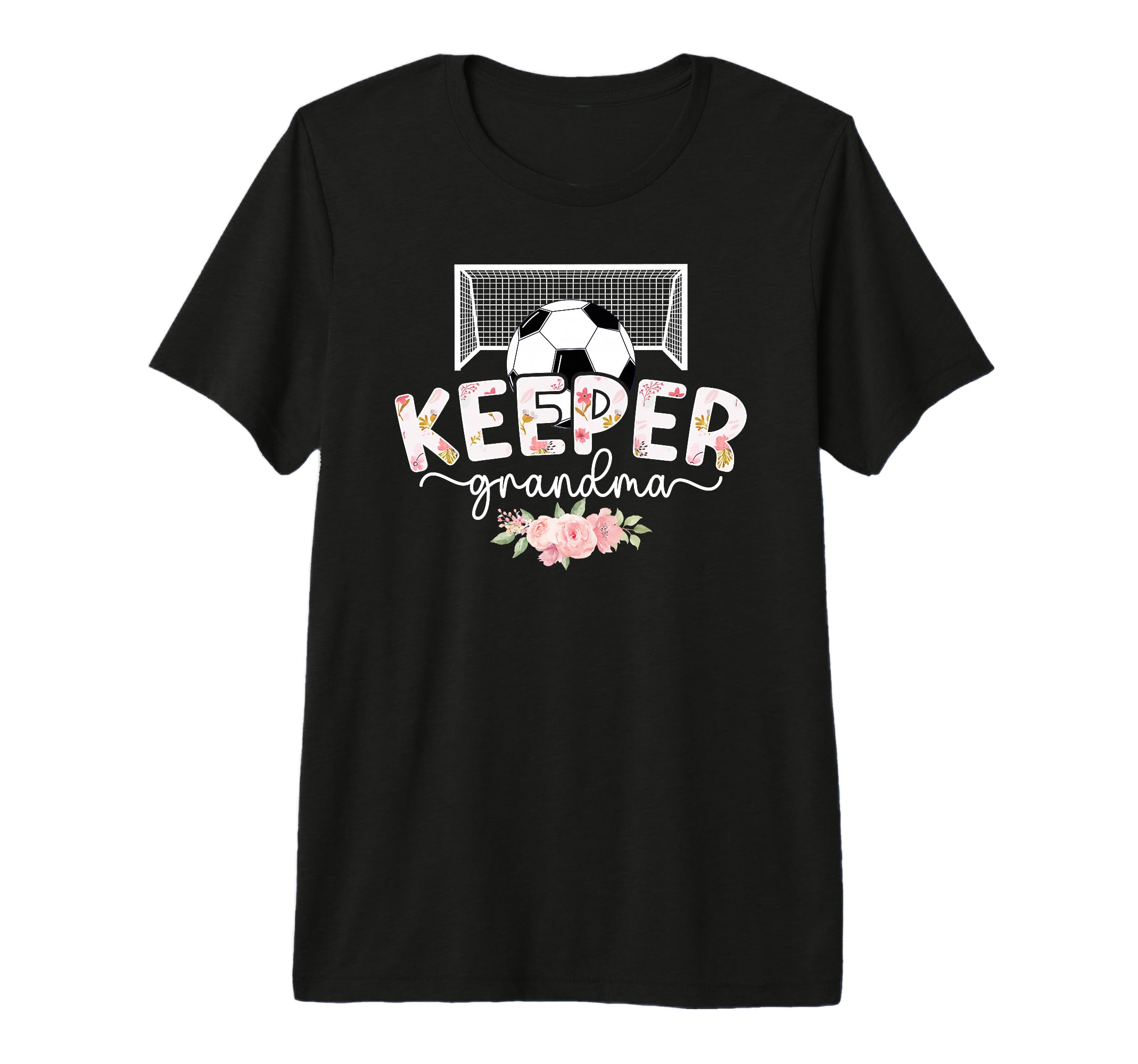 Soccer Keeper Grandma Soccer Goalie T-Shirt - Custom Art Print Unisex