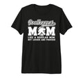 Hockey Goalkeeper Mom Ice Hockey T-Shirt - Aesthetic Graphic for Adults