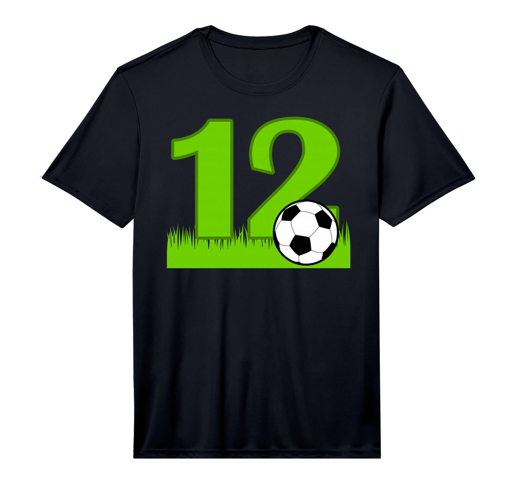 12Th Birthday Soccer 12 Years Old T-Shirt - Graphic Print Men Women