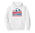 Soccer Brother Soccer Lil Bro Support Hoodie - Casual Everyday Wear Unisex