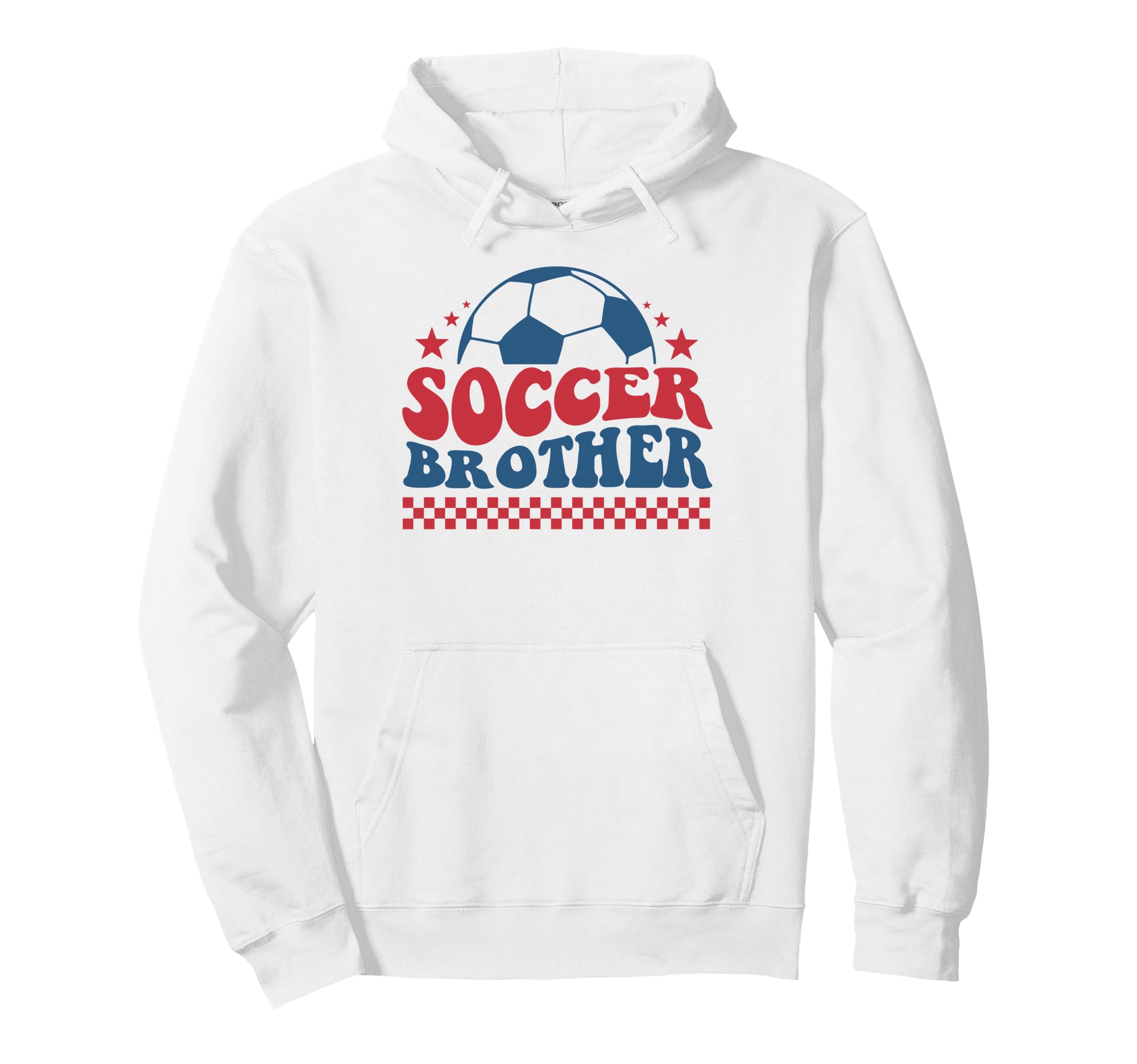 Soccer Brother Soccer Lil Bro Support Hoodie - Casual Everyday Wear Unisex