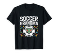 Soccer Grandma Heart Field Cleats T-Shirt - Custom Art Print Unisex
