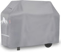 BBQ Grill Cover, 60 Inch Heavy Duty Waterproof 3-4 Burner Barbecue Gas Grill Covers for Weber Genesis Char-Broil Brinkmann, Gray