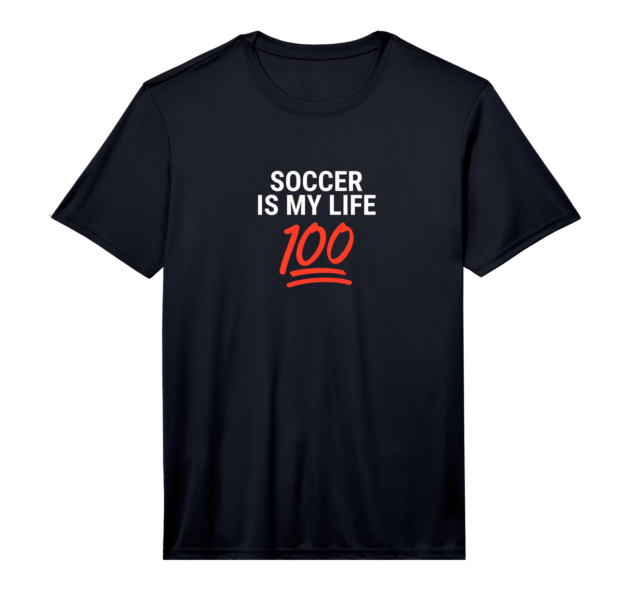 Soccer Is My Life 100 Inspiring T-Shirt - Custom Art Print for Adults