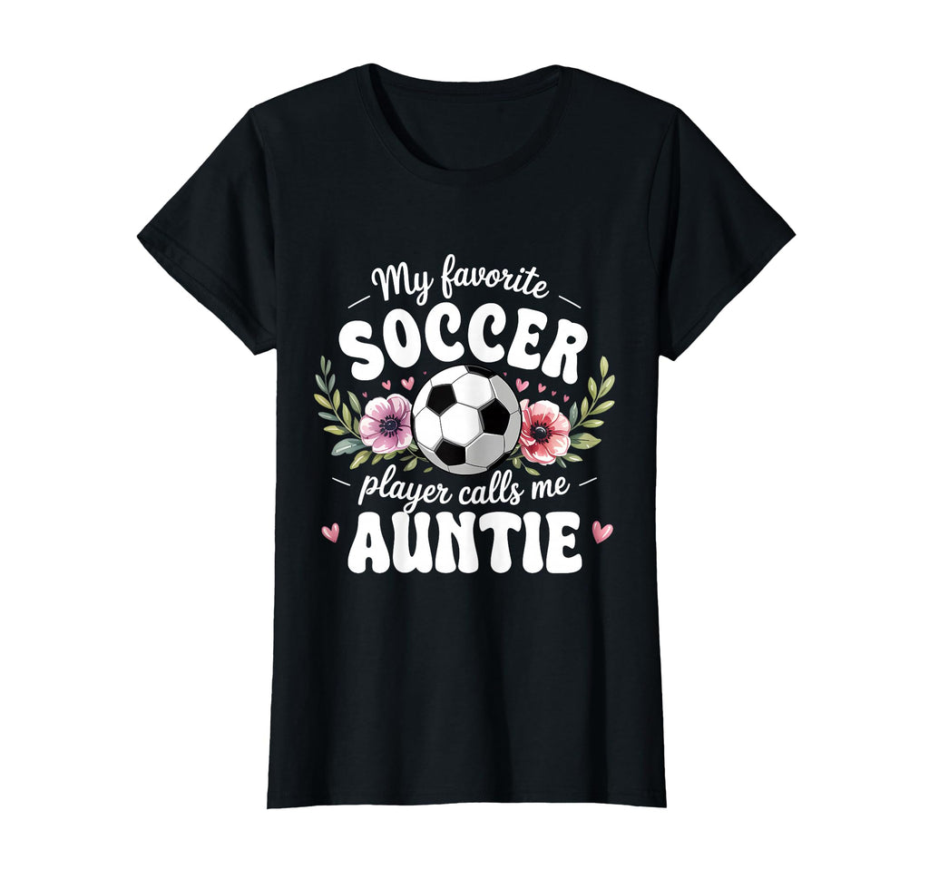 Womens My Favorite Soccer Player T-Shirt - Aesthetic Graphic for Adults