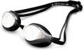 ARENA Unisex Python Racing Swim Goggles for Men and Women Anti-Fog No Leak Max Comfort Dual Strap, Mirror/Non-Mirror Lens