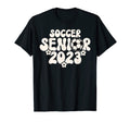Groovy Class 2023 Graduation Soccer T-Shirt - Trendy Graphic Men Women
