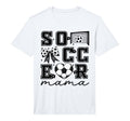 Football Mama Coquette Bow Funny T-Shirt - Novelty Apparel for Adults