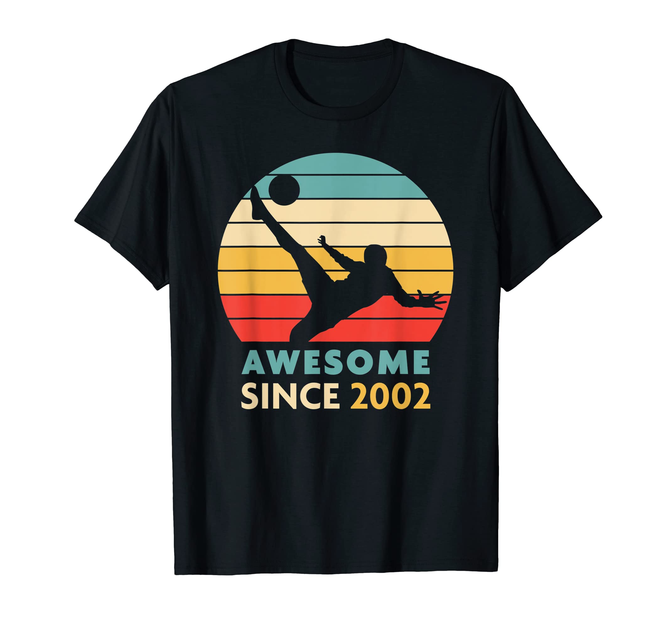 21St Birthday Gift Soccer Awesome Since T-Shirt - Novelty Apparel Unisex