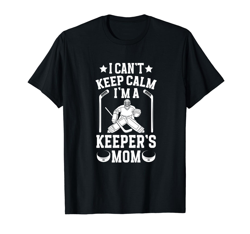 Im Hockey Keeper Mom Ice Hockey T-Shirt - Unique Graphic for Adults