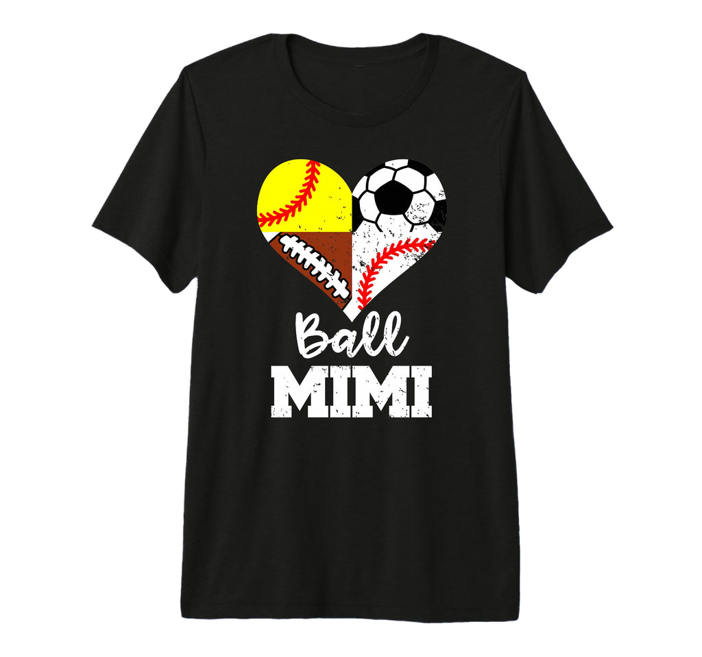 Ball Mimi Funny Soccer Football T-Shirt - Graphic Print for Adults