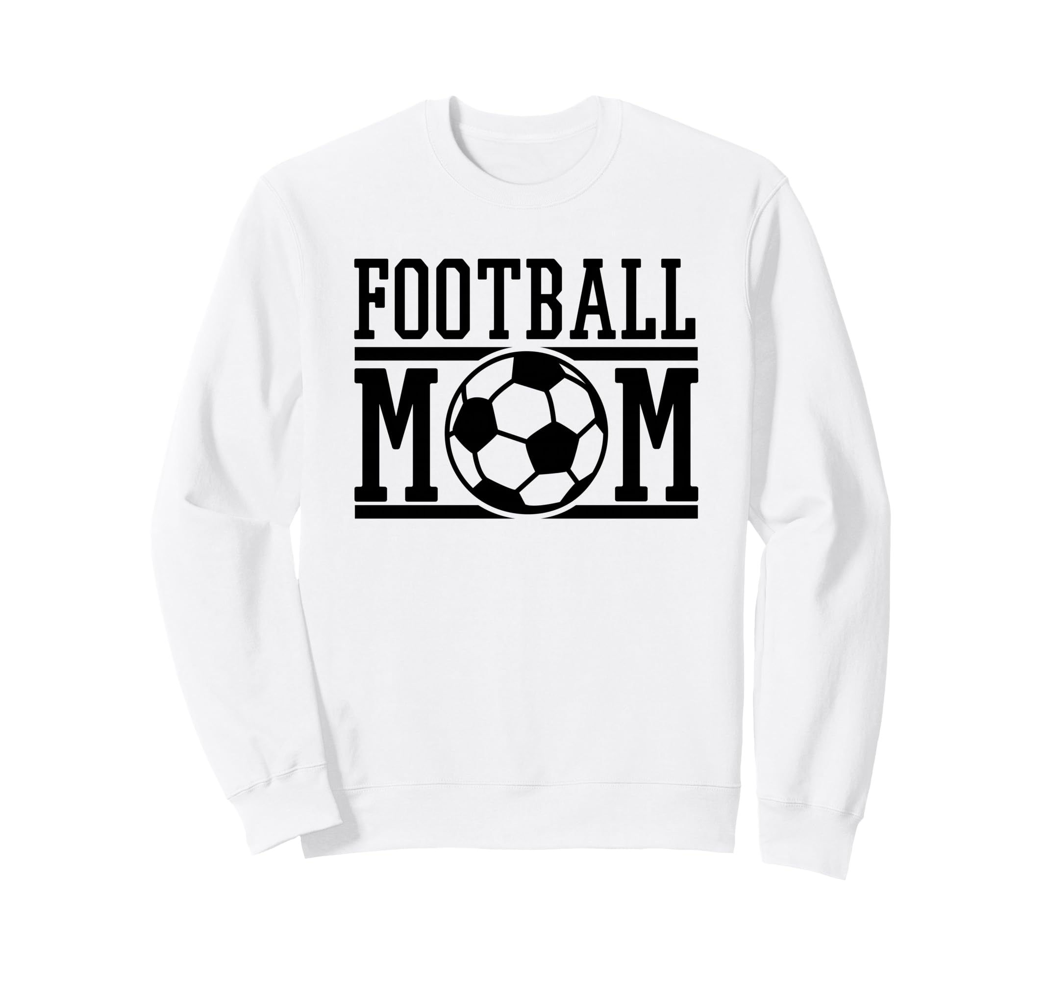 Football Mom Soccer Game Day Gift Sweatshirt - Minimalist Print Unisex