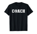 Coach Coaching Soccer Football T-Shirt - Minimalist Print for Adults
