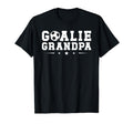 Soccer Goalie Grandpa Soccer Goalkeeper T-Shirt - Minimalist Print Unisex