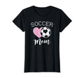 Soccer Mom Love Heart Mama Mommy Mother T-Shirt - Trendy Graphic Men Women