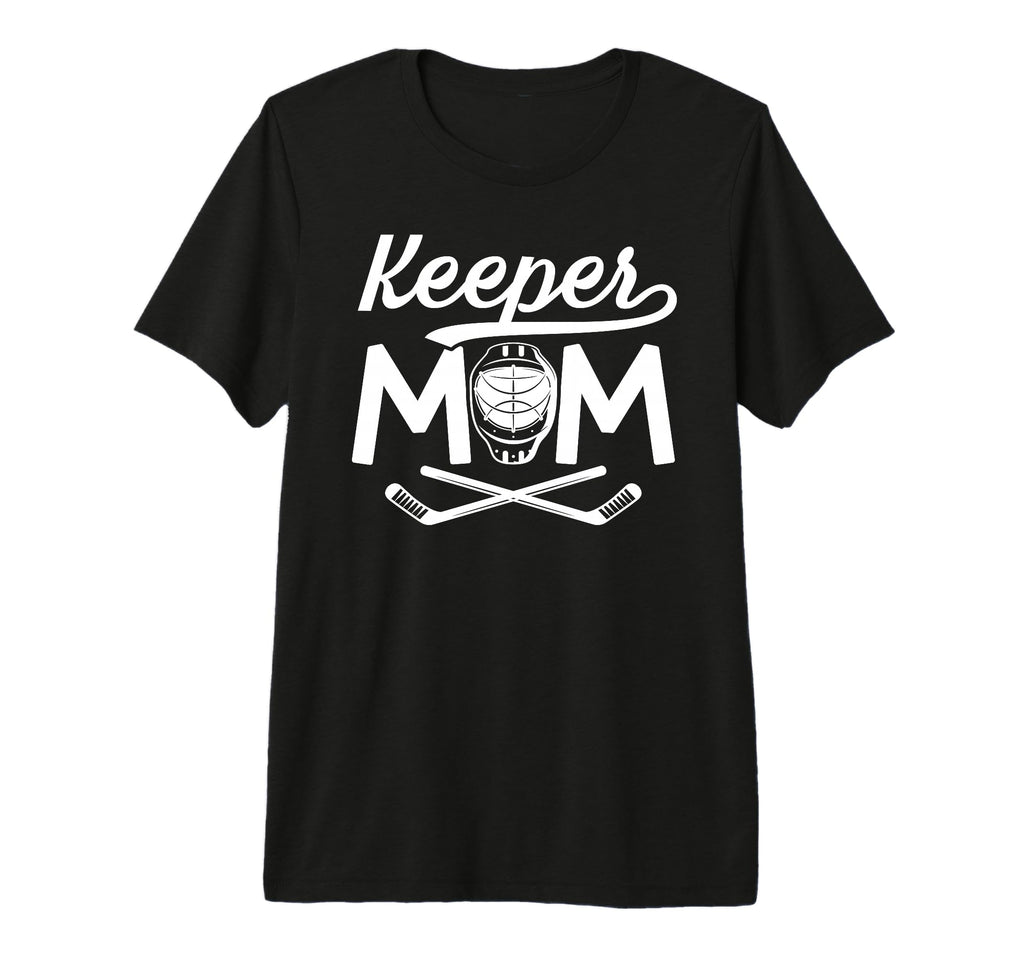Hockey Keeper Mom Ice Hockey Goalkeeper T-Shirt - Graphic Print Men Women
