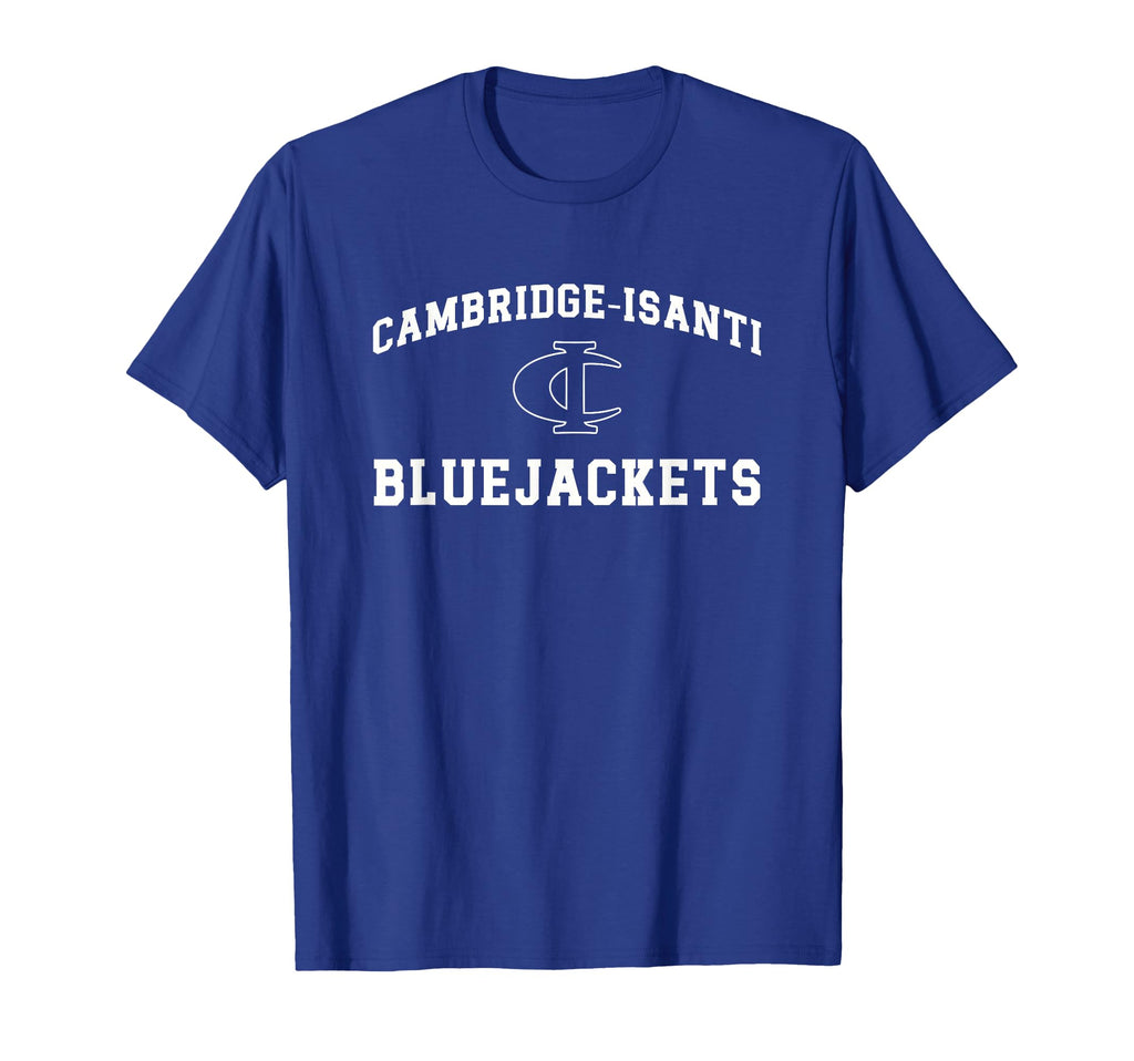 Cambridge Isanti Bluejackets Spirit Wear T-Shirt - Graphic Print Unisex