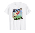 Jesus Saves Holy Goalie Funny Christian T-Shirt - Trendy Graphic Men Women
