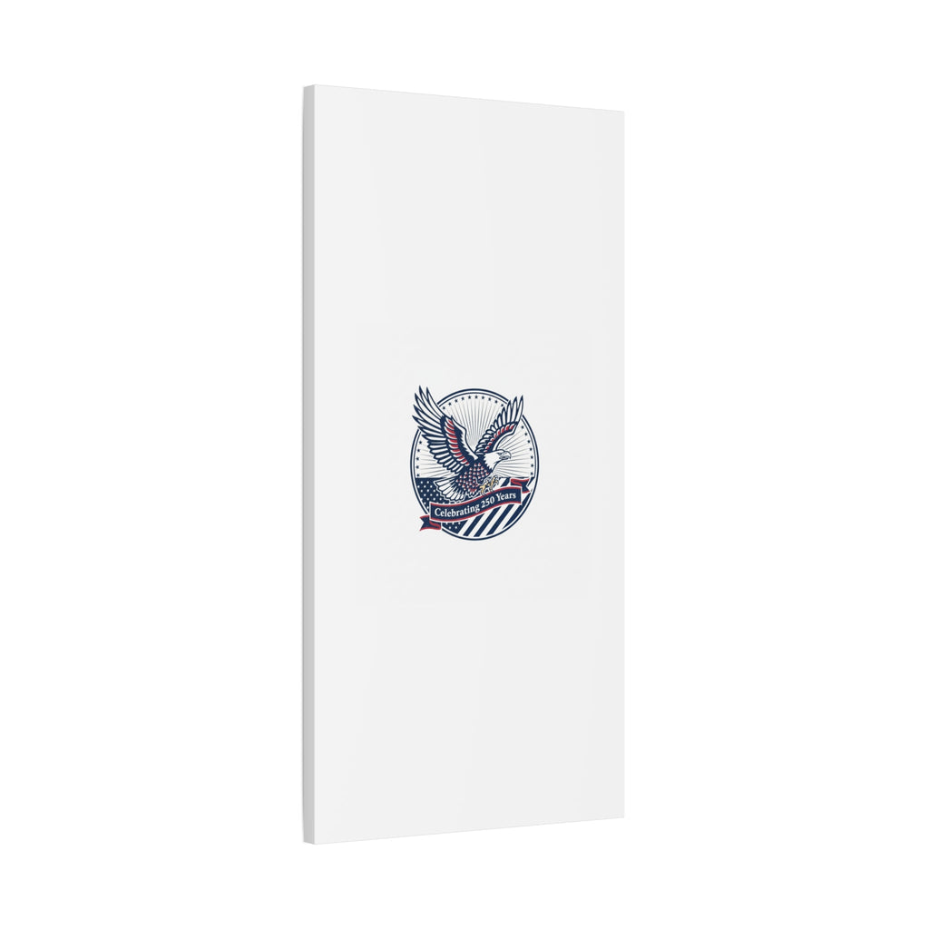 250th Anniversary Eagle Emblem Canvas | Semiquincentennial Americana