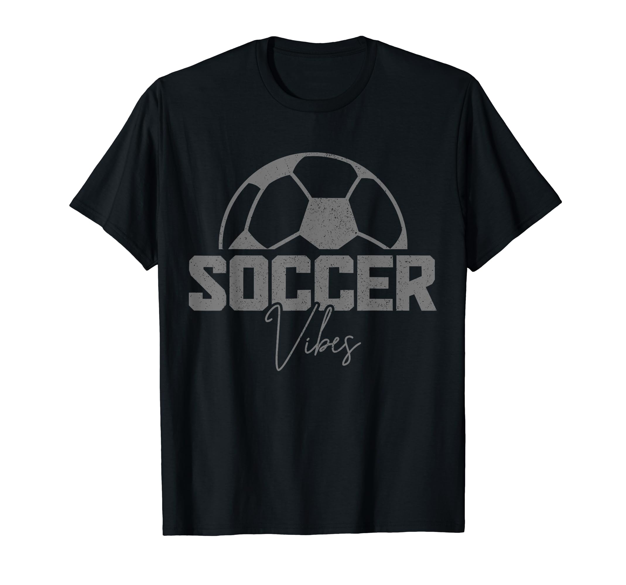 Soccer Vibes Soccer Player T-Shirt - Unique Graphic for Adults