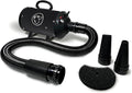 Flying Pig High Velocity Dog Pet Grooming Dryer w/Heater (Flying One, Black w/White Logo)