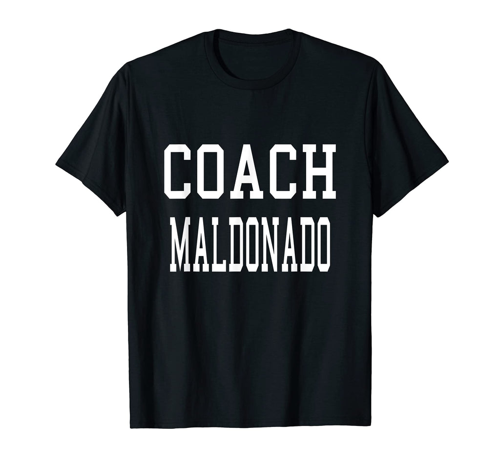 Coach Maldonado Custom Football Soccer T-Shirt - Novelty Apparel Unisex