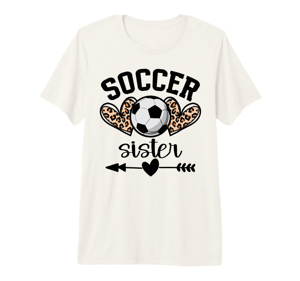 Soccer Sister Womens Soccer Sister Game T-Shirt - Aesthetic Graphic Unisex