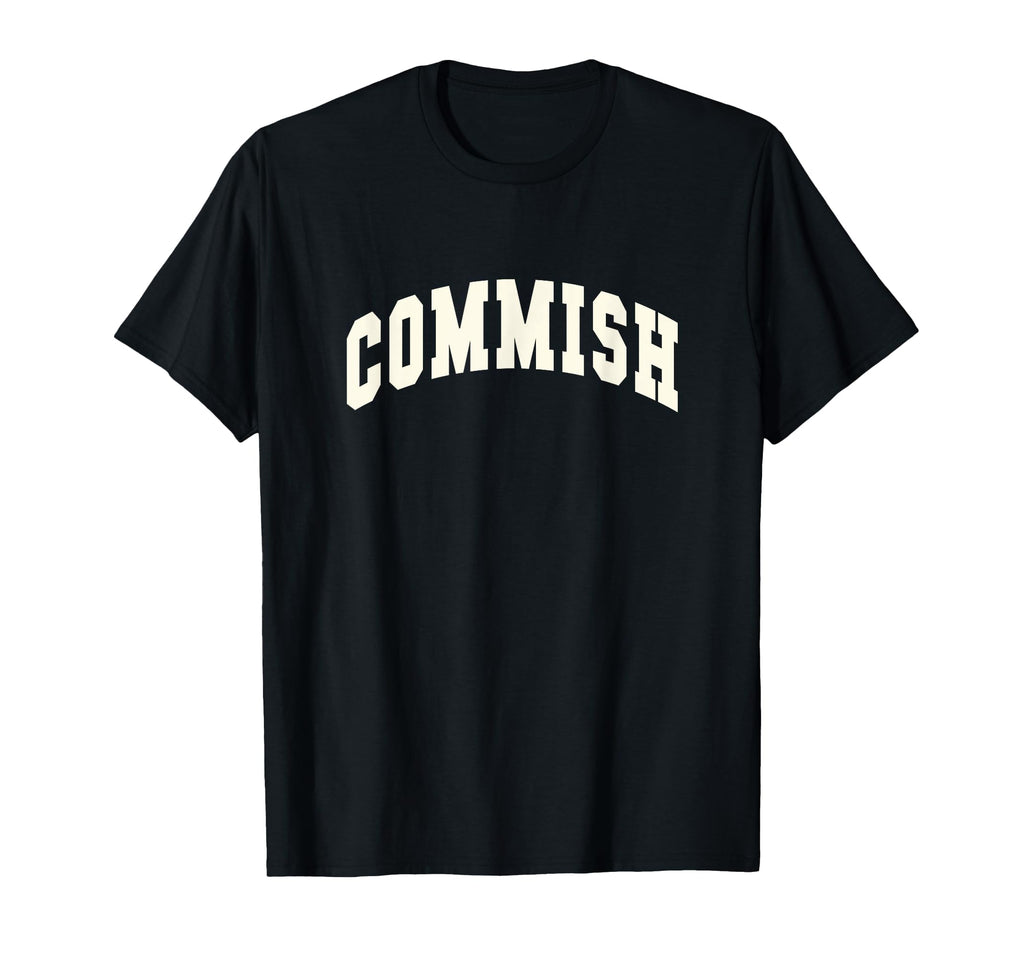 Draft Day Commish Fantasy Football T-Shirt - Minimalist Print Men Women