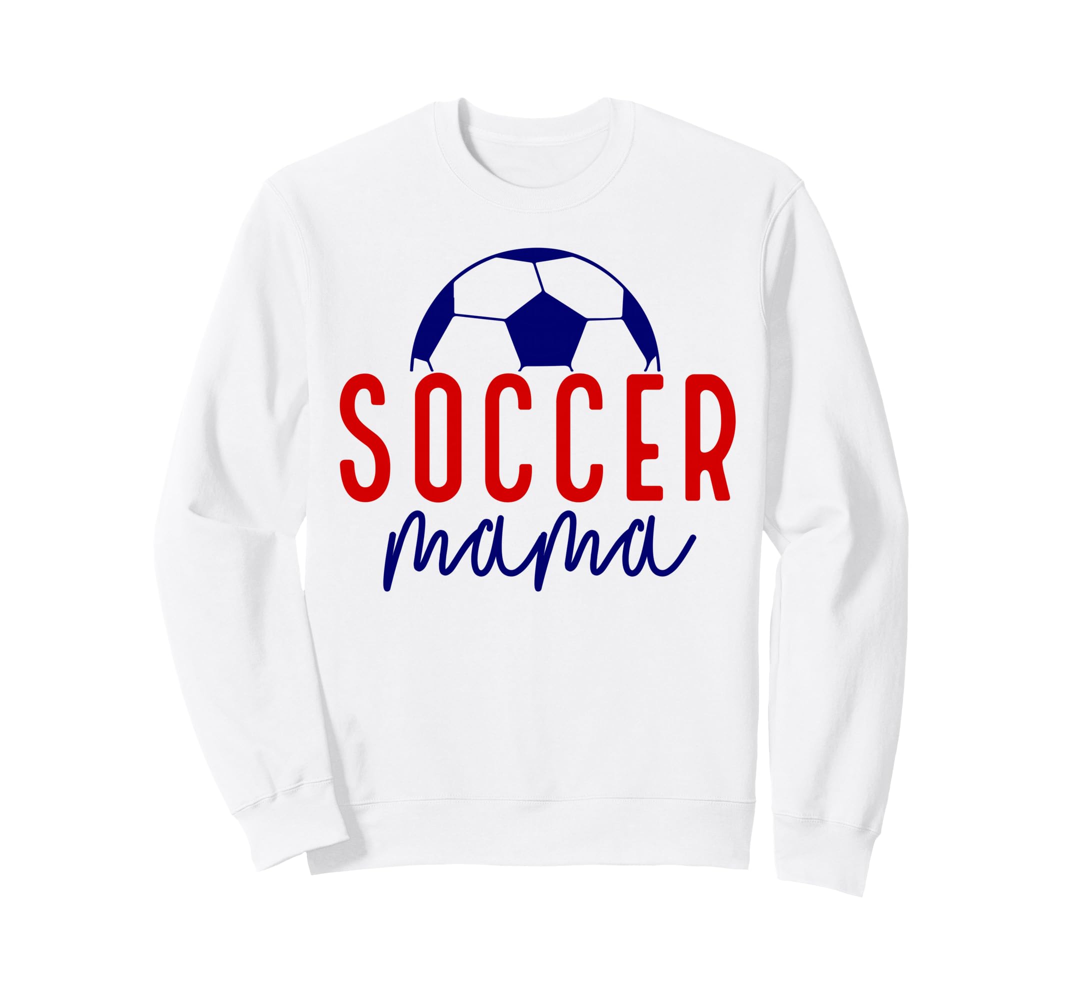Soccer Mama Soccer Mom Mother Mommy Sweatshirt - Minimalist Print Unisex