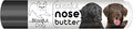 The Blissful Dog Flat-Coat Retriever Unscented Nose Butter - Dog Nose Butter, 0.15 Ounce