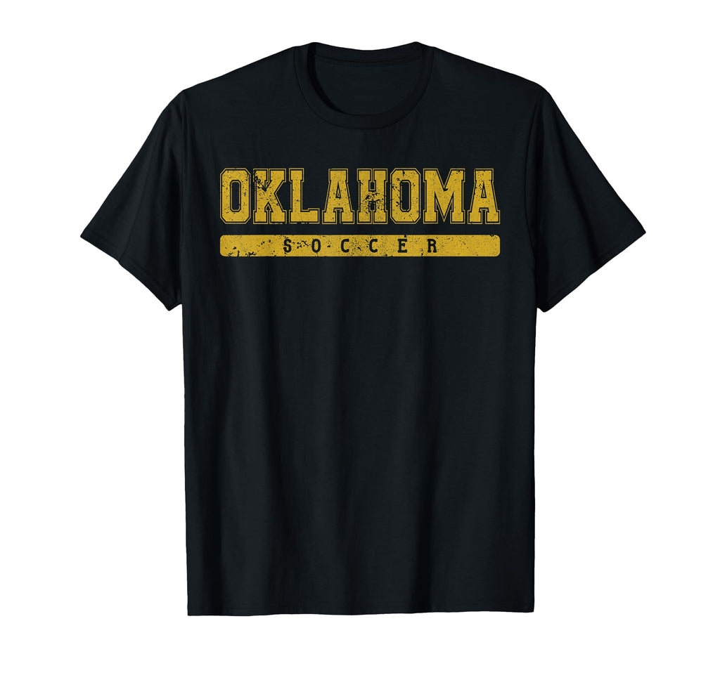 Oklahoma Soccer Tees Tanks Tops T-Shirt - Aesthetic Graphic for Adults