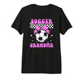 Soccer Grandma Soccer Player Grandmother T-Shirt - Unique Graphic Unisex