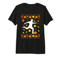 Soccer Player Autumn Fall Season Maple T-Shirt - Unique Graphic Men Women