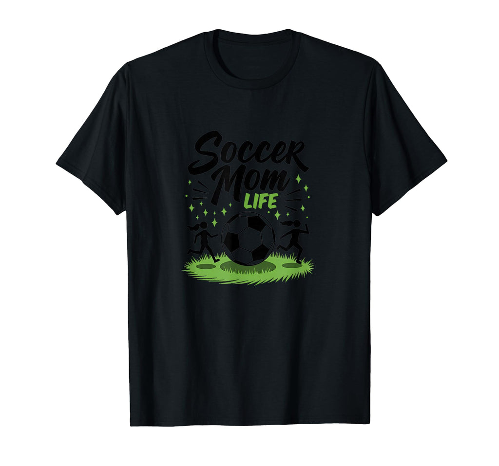 Soccer Mom Life Proud Parent Team Sweatshirt - Novelty Apparel for Adults
