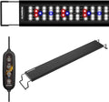 GLOWRIUM Aquarium Light, LED Full Spectrum Freshwater Fish Tank, infinitely dimmable, Fish Tank Light with auto-on/Off Timer (18-23 in)