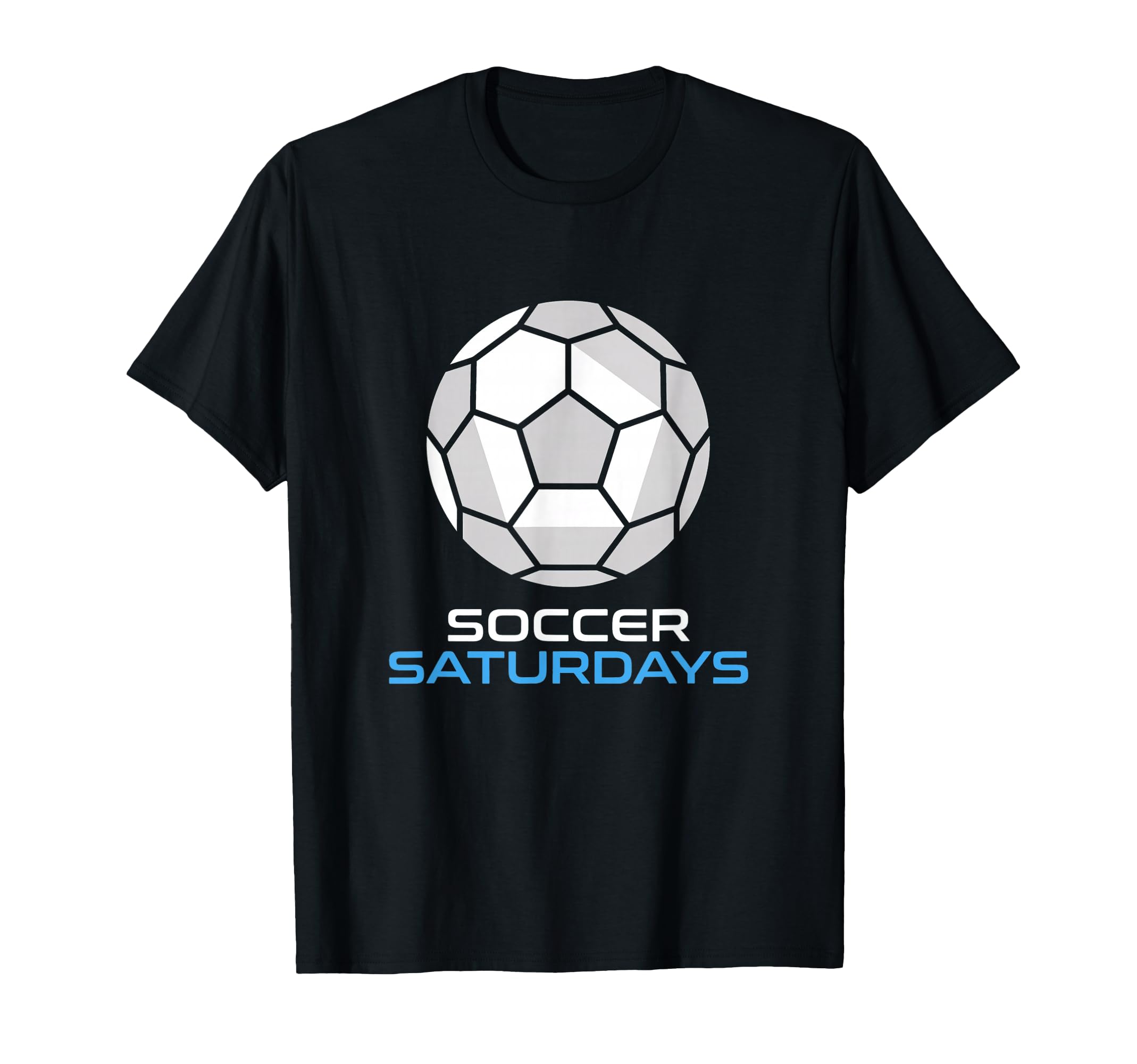 Soccer Saturdays Soccer Mom And Dad T-Shirt - Novelty Apparel Unisex